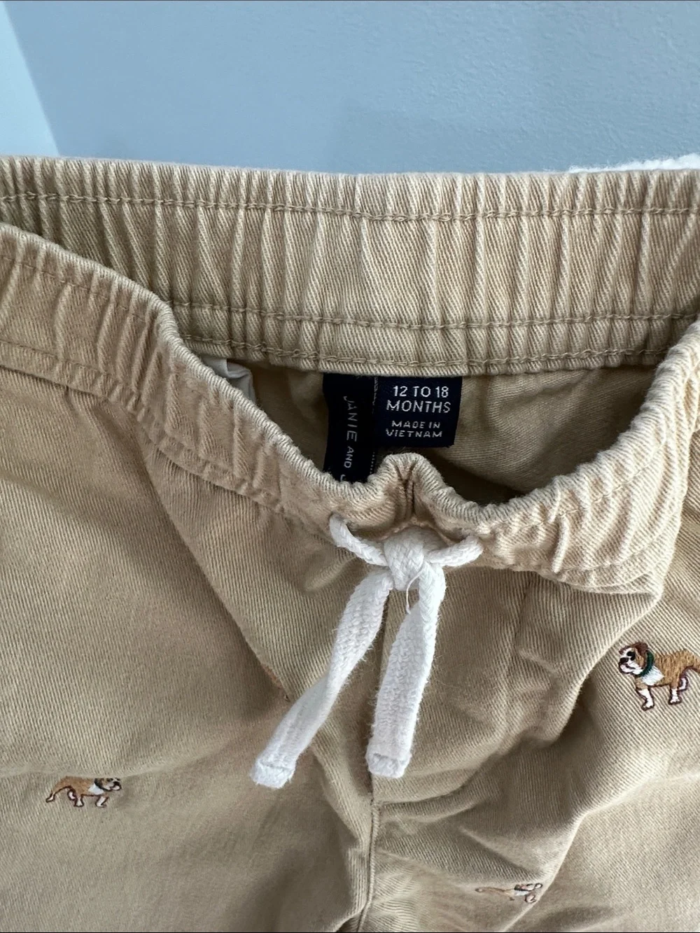 Janie and jack 12-18 pants